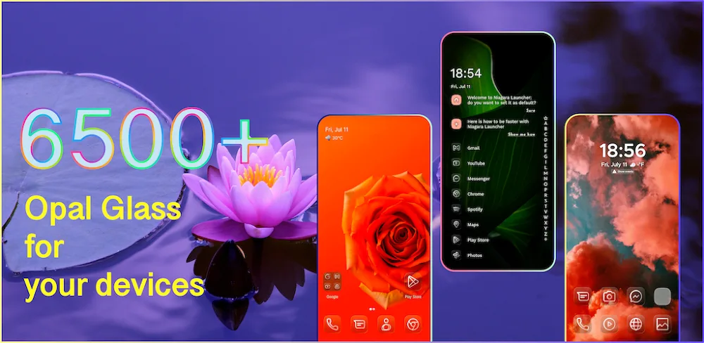 Opal Glass Icon Pro Pack 3.21.1 MOD APK Download