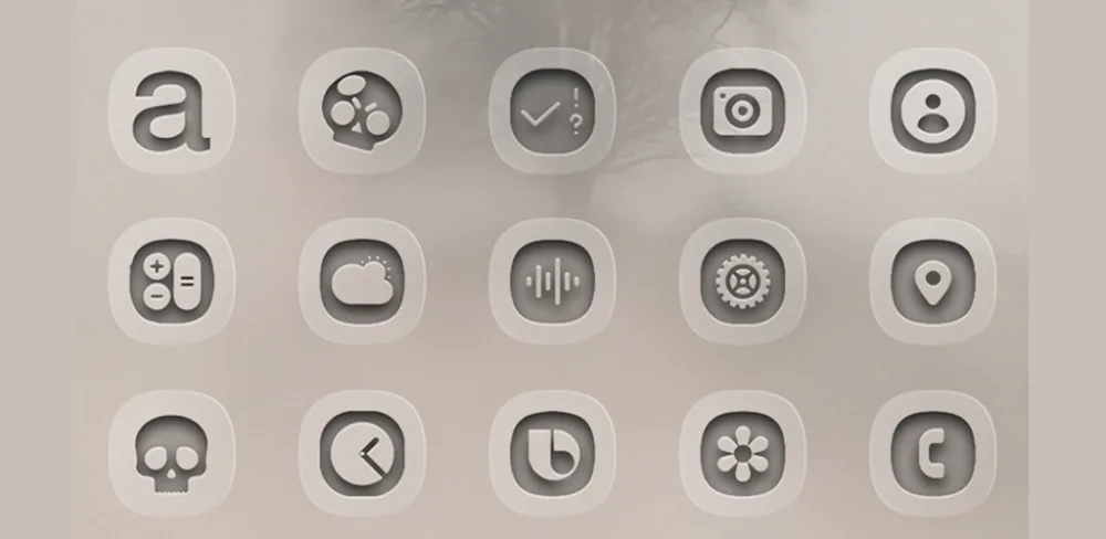 Pressed Glass Icon Pack v1.1 APK MOD Download