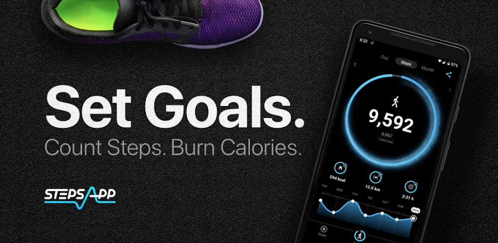 StepsApp MOD APK v6.4.2 Download - Step Counter Free