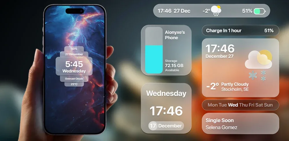 Vision Pro KWGT v1 MOD APK Download
