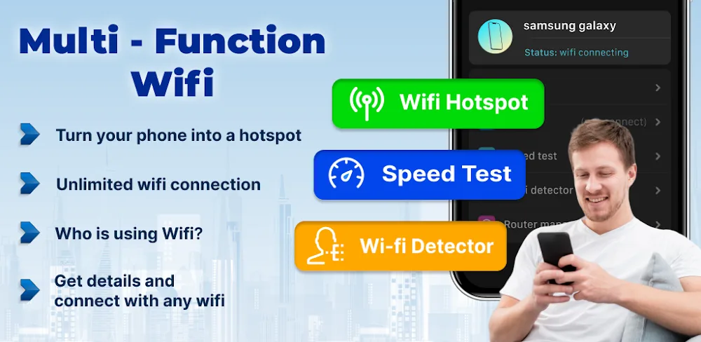 Wifi Password: Wifi Hotspot v1.2.0 MOD APK Download (Premium Unlocked Utilities)