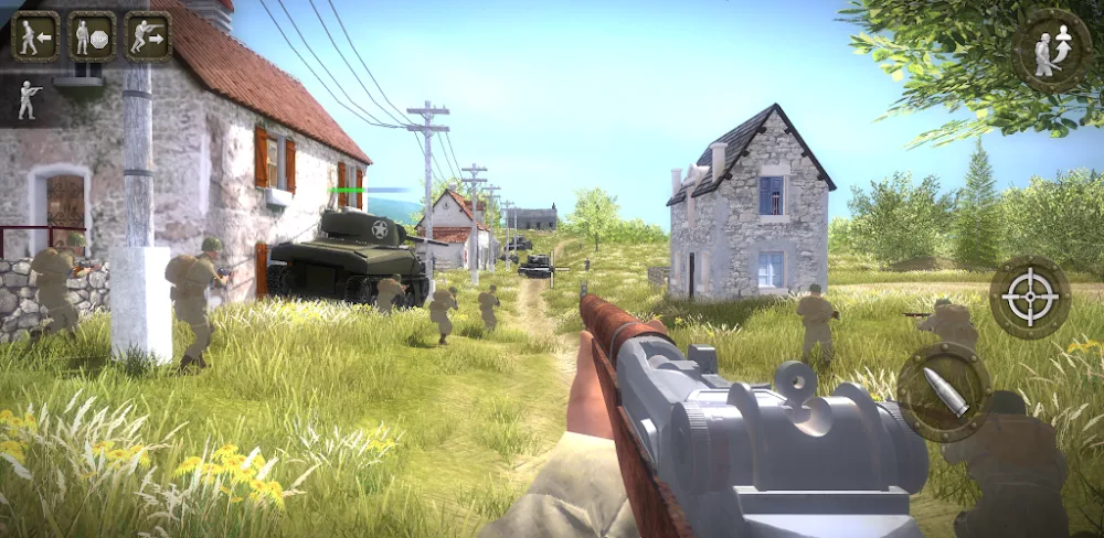 Battlefront Europe: WW2 Heroes v1.11 MOD APK MOD Unlimited Money Download