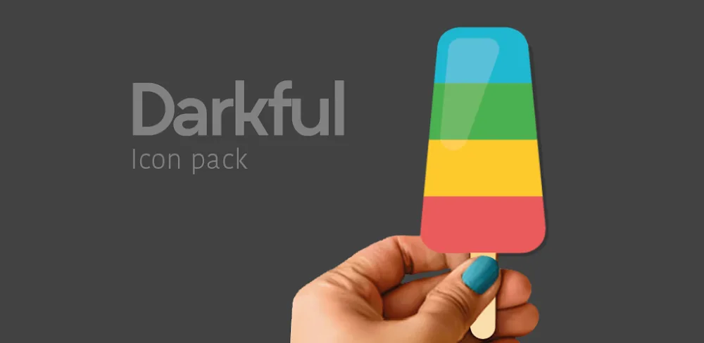 Darkful Icon Pack v6 MOD APK Download