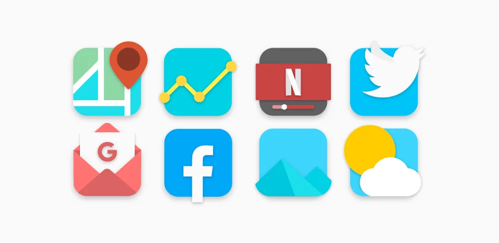 Flat Evo Icon Pack v7.3 MOD APK Download Full Version