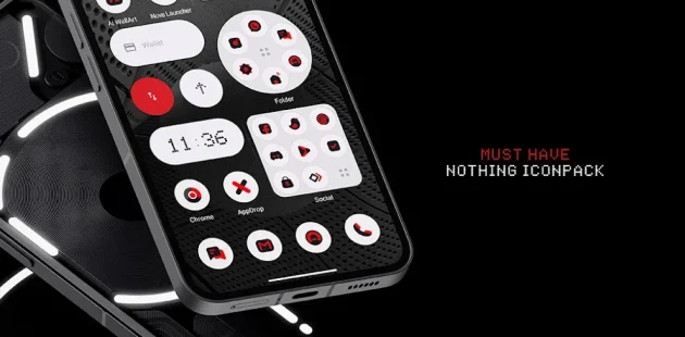 LuX : Nothing Icon Pack v3.1 MOD APK Download
