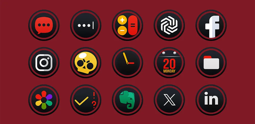 Mator Dark Icon Pack MOD APK v1.1 Download