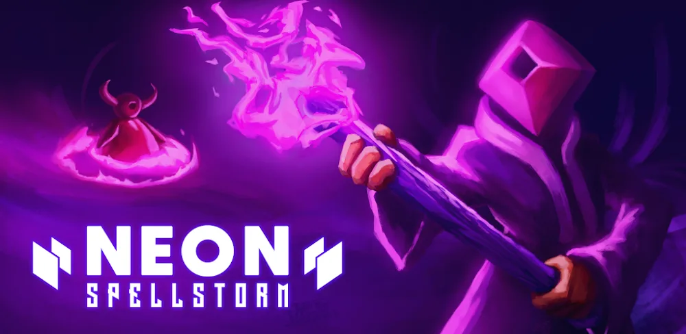 Neon Spellstorm v1.2.1 MOD APK (Unlocked DLC) Download