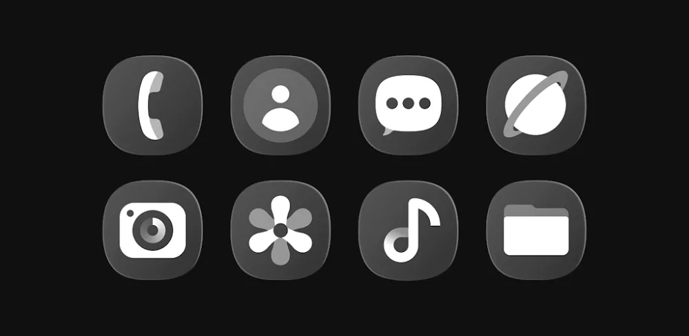 OneGlass 8 MOD APK v1.3.0 Icon Pack Download