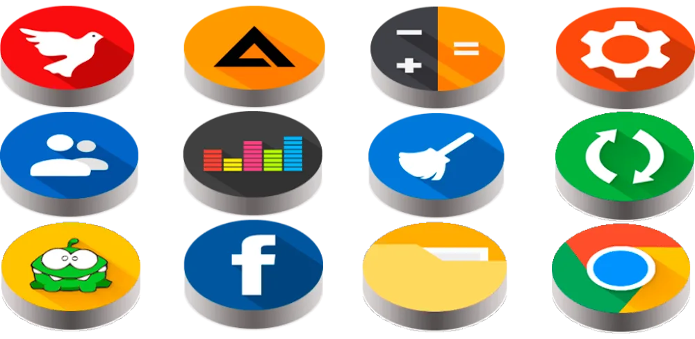 Pixel Pie 3D Icon Pack MOD APK v7.4 Download