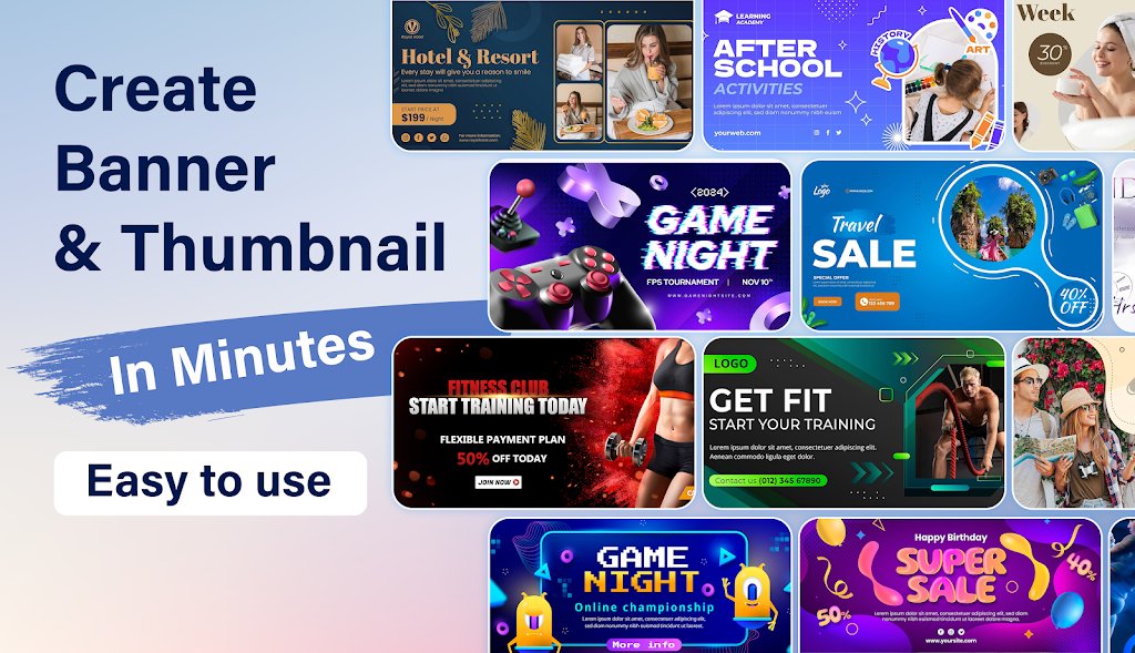 Banner Maker v4.9.0 MOD APK Premium Unlocked Download