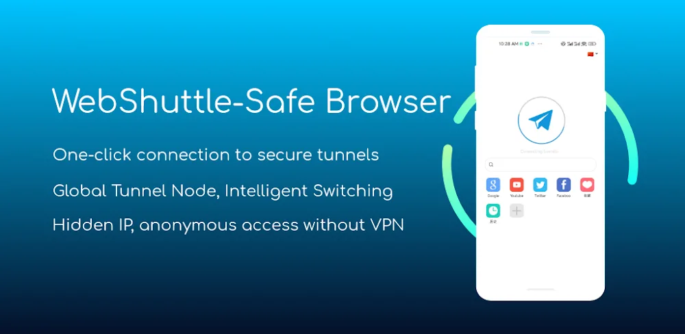 WebShuttle Private Browser v3.7.8 MOD APK Download
