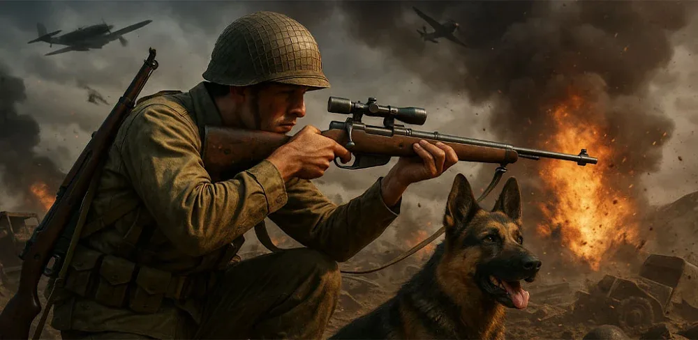 Call of Courage WW2 Shooting v1.0.108 MOD APK Game Download