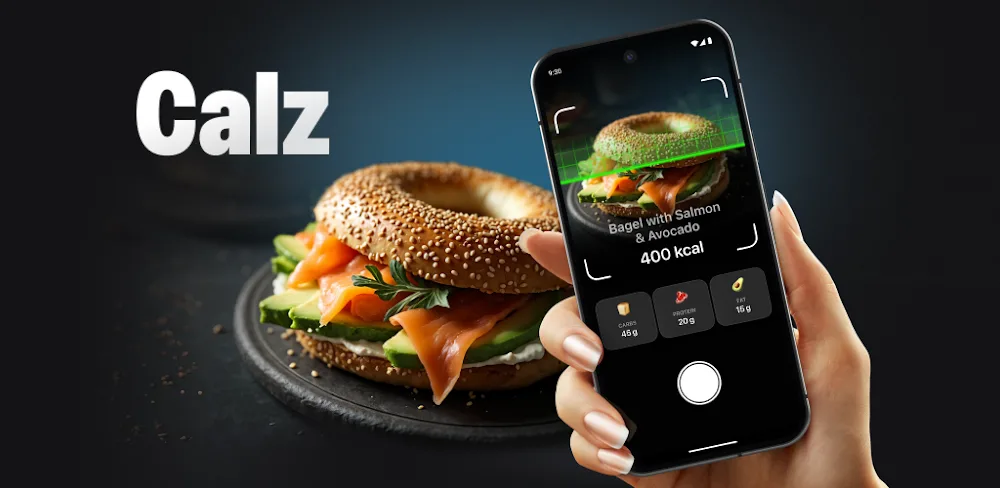 Calz Calorie Counter AI v1.31.0 MOD APK Premium Unlocked Download
