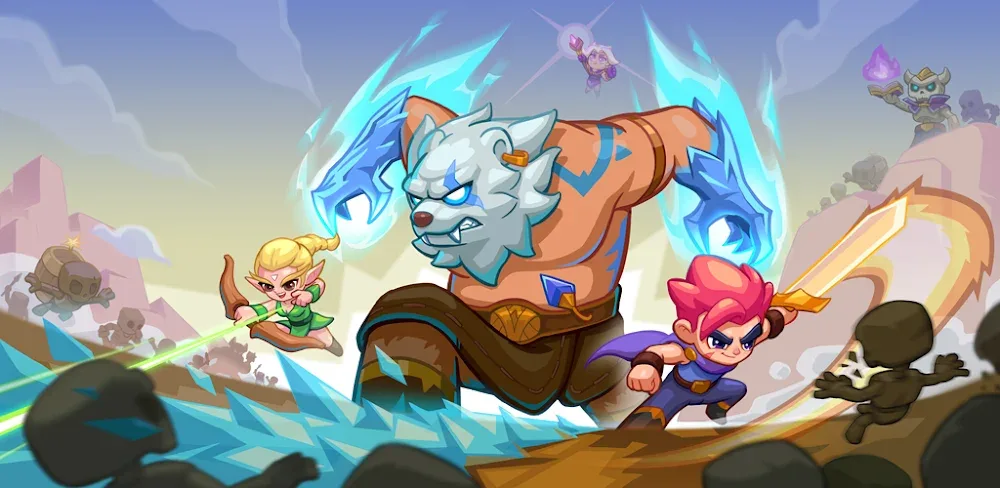 Epic Trio Roguelike Clash v0.24 MOD APK Download