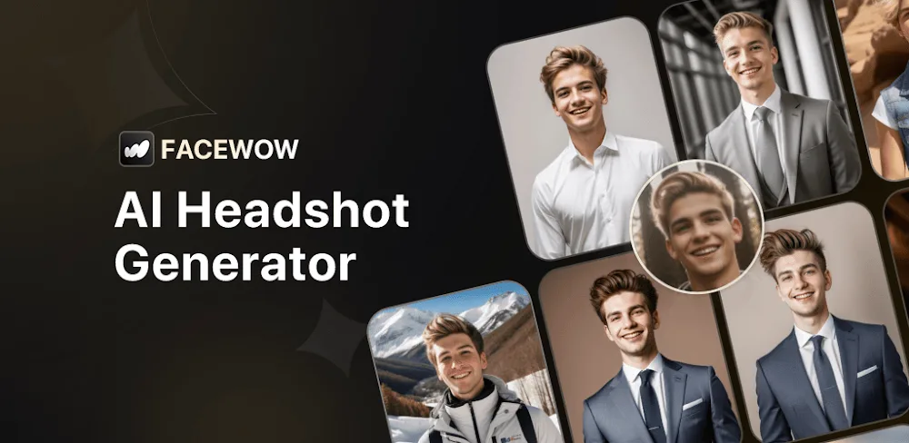 Facewow AI Headshot Generator 1.2.0.1 MOD APK Download