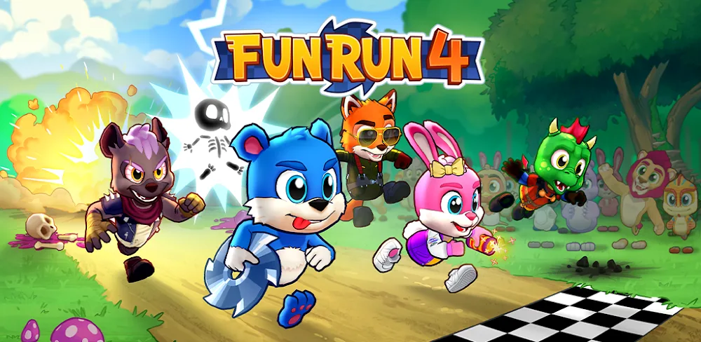 Fun Run 4 v2.37.1 MOD APK Speed Game No Ads Download