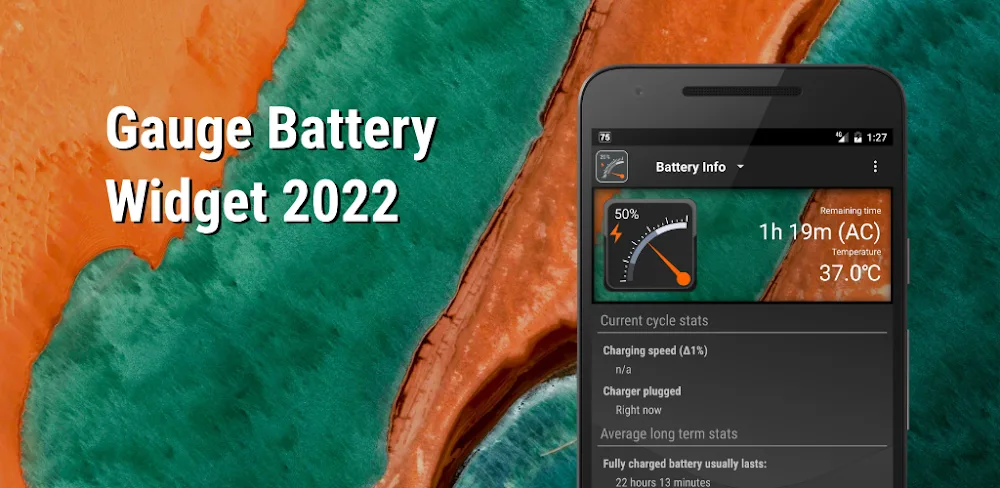 Gauge Battery Widget v7.2.2 MOD APK Download (Premium Unlocked)