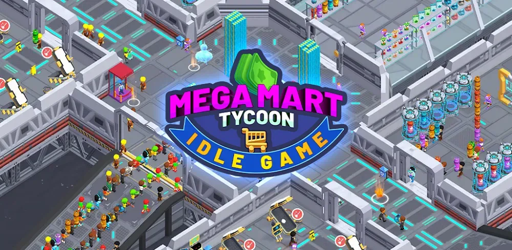 Mega Mart Tycoon MOD APK v2.2.3 Idle Game Download