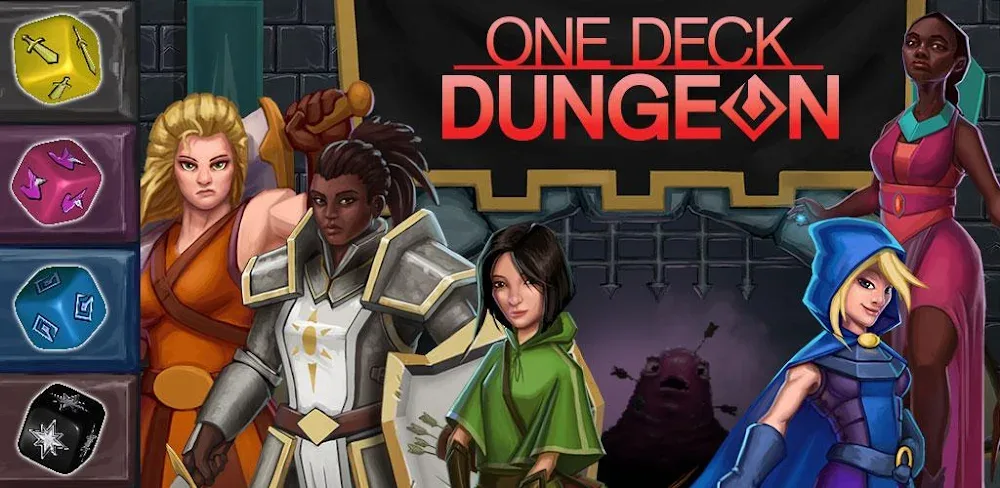 One Deck Dungeon v1.6.8 MOD APK Full Game Download