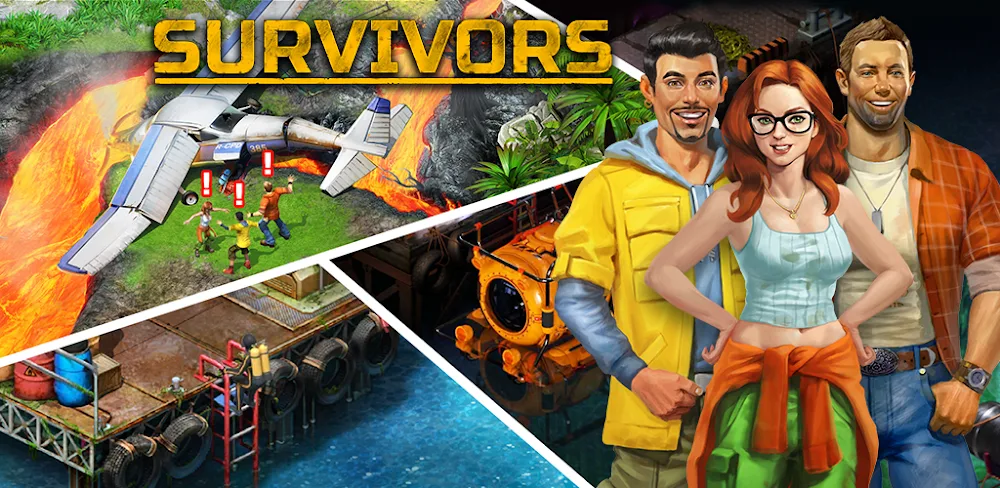 Survivors: Match 3 v1.17.1401 MOD APK Download Menu Diamonds