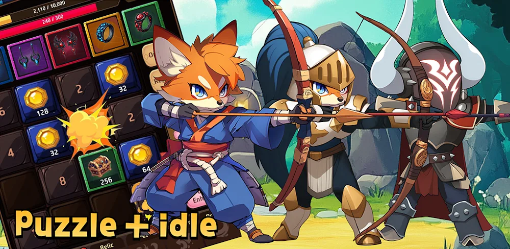 The Legendary Fox Idle v1.210 MOD APK Game Download