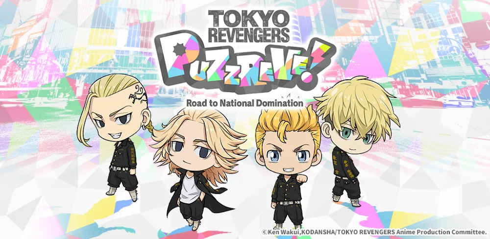 Tokyo Revengers PUZZ REVE! v4.0.2 MOD APK Game Download