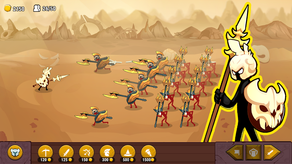 Stick Conquer v1.15.8 MOD APK (God Mod, Drop-Gold (Miner), No-ADS) Download
