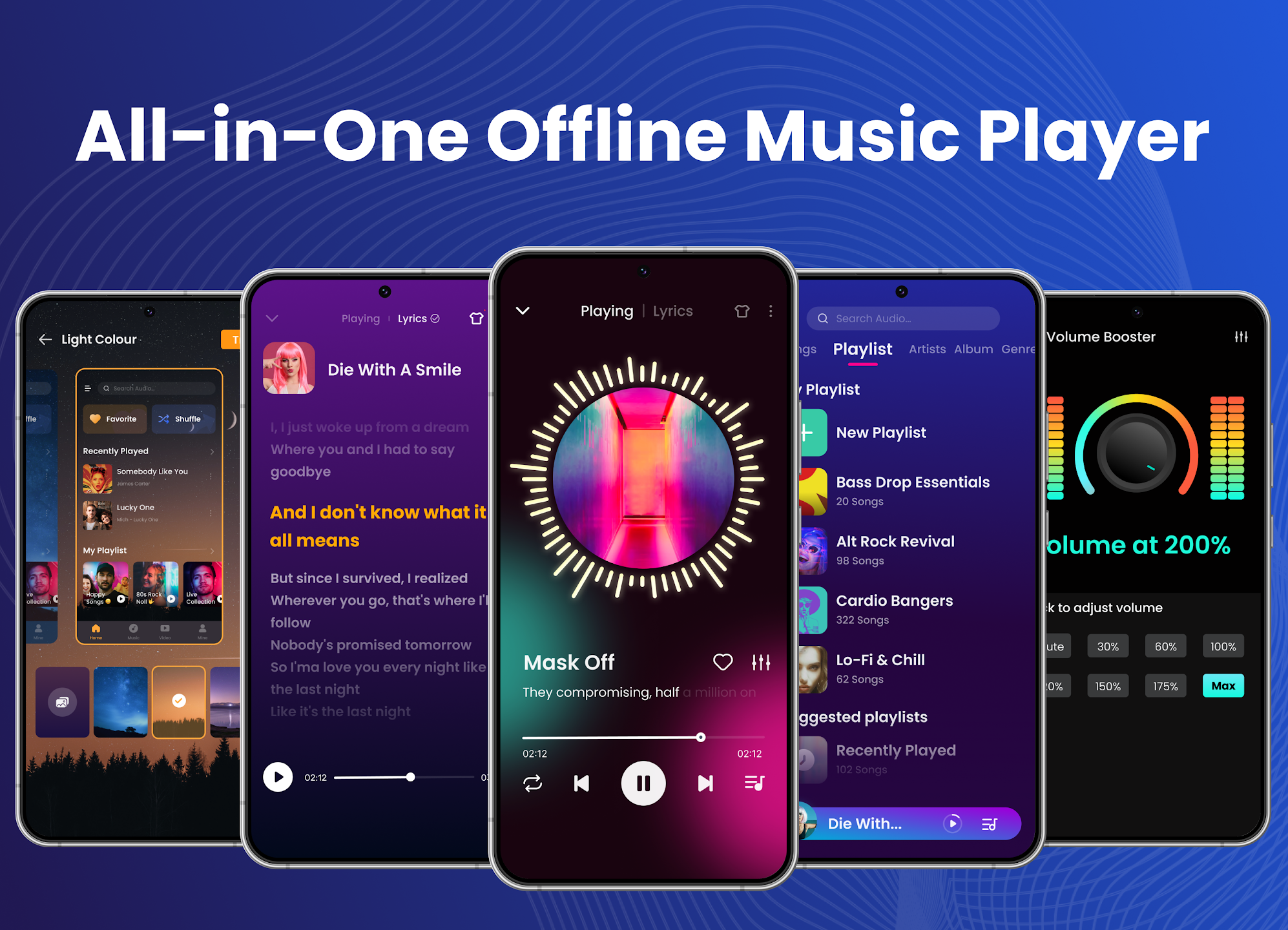 Offline Music Player: Play MP3 v1.02.122.0212 MOD APK VIP Download