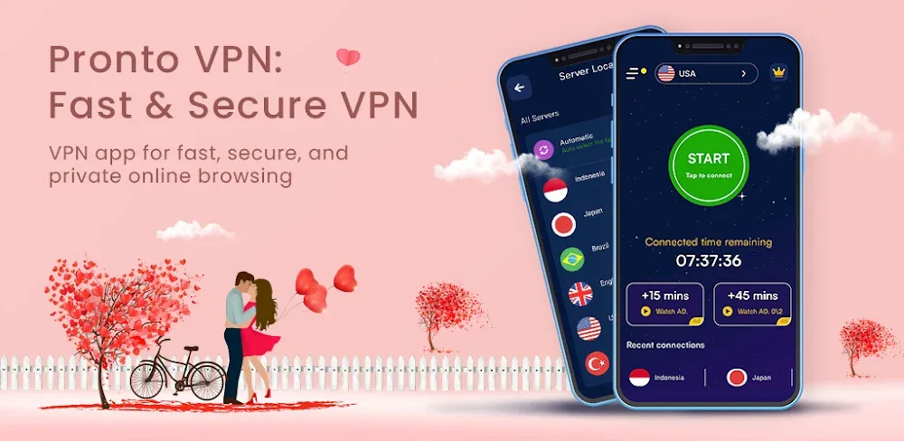 VPN Pronto MOD APK 11.4.301 Fast Secure VPN Download