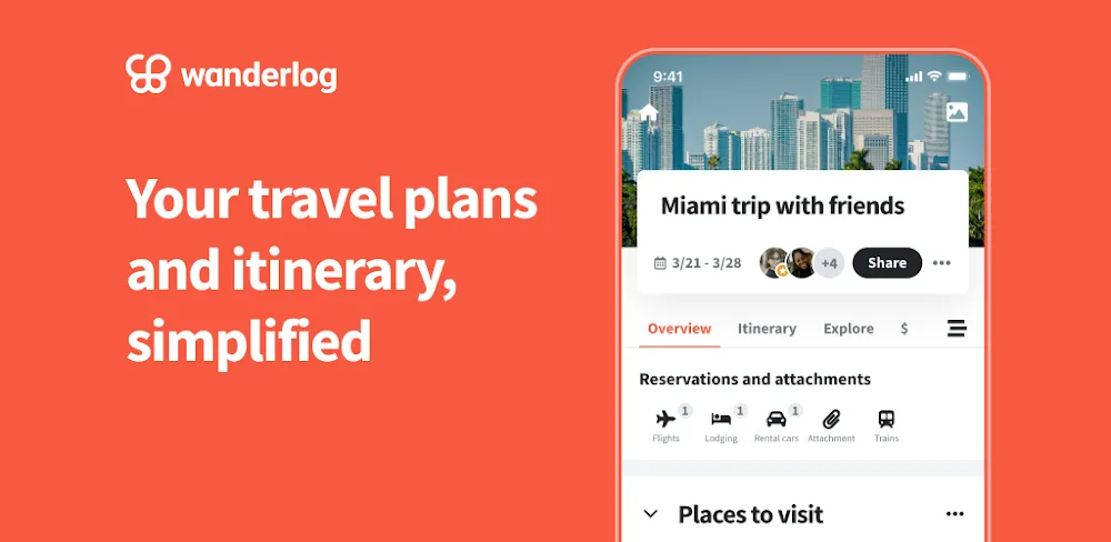 Wanderlog v2.190 MOD APK (Premium) Download