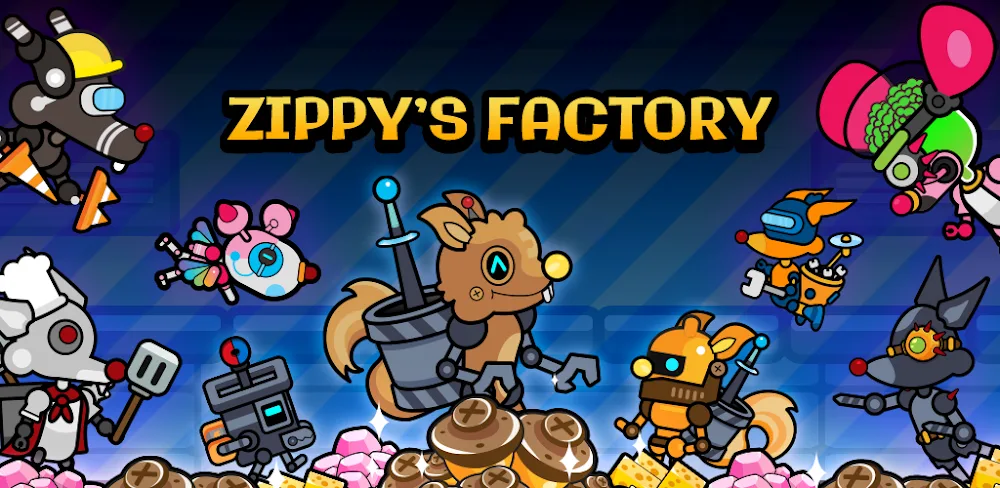 Zippy's Factory v2.4 MOD APK Game Download