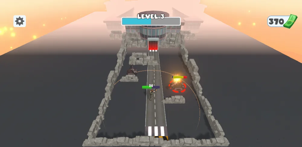 Bullet Dodger v0.1.0 MOD APK (MOD, God Mode, Unlimited Money) Download