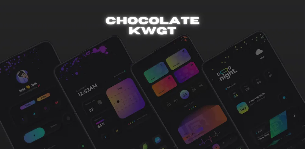 Chocolate for KWGT v12.1 APK MOD Download
