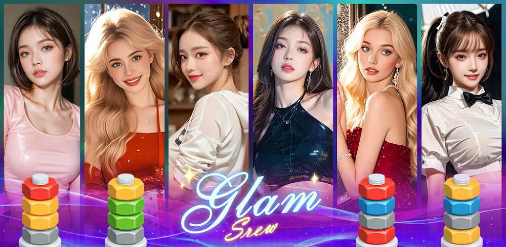 Glam Screw Puzzle 1.1.7 MOD APK Game Download