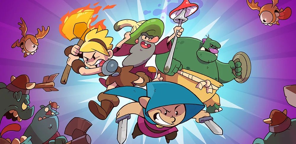 Idle Quest Heroes MOD APK v0.4.2 (Menu, Gold, Unlimited Skills) Download