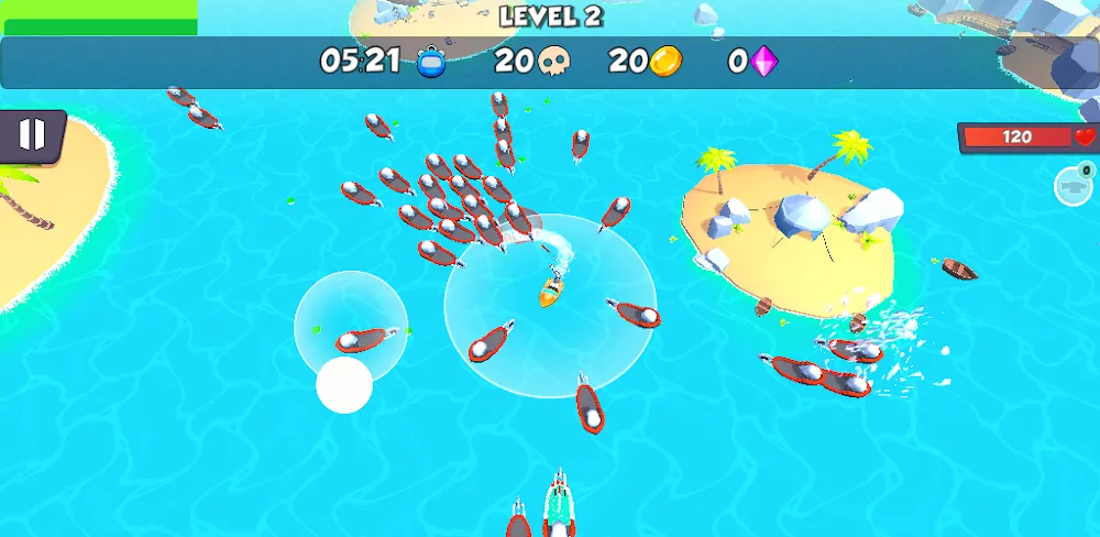 Ship Waves v0.1 MOD APK Download (Menu, Unlimited All) Game