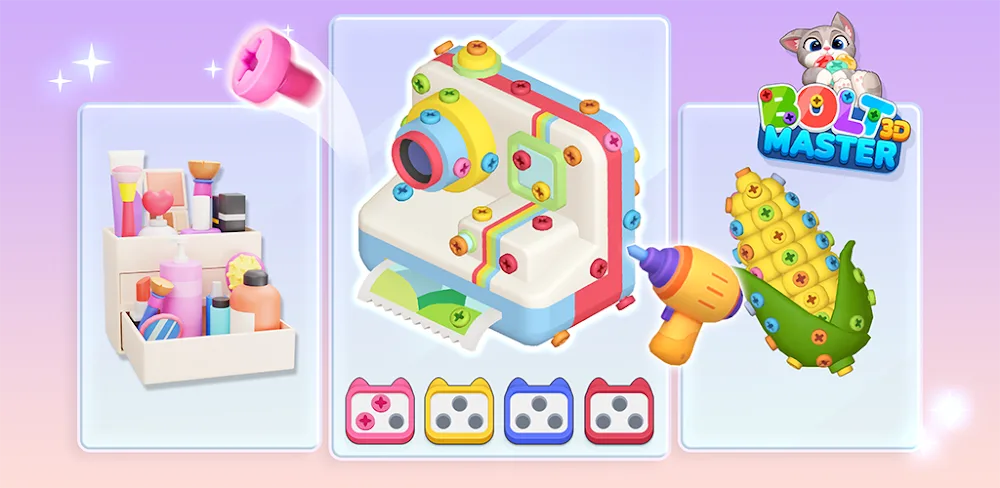 3D Bolt Master v1.3.3 MOD APK Game Download