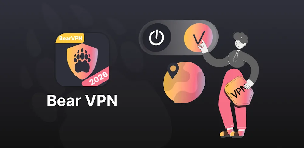 Bear VPN v2.8.9 MOD APK Fast Premium VPN Proxy Download