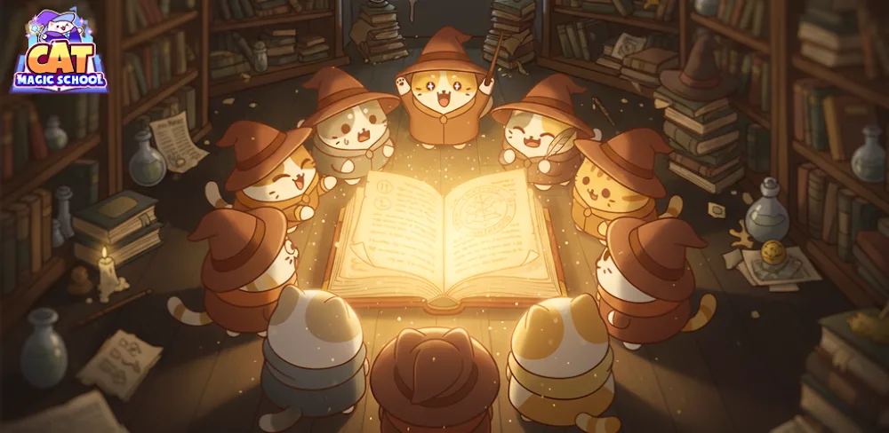 Cat Magic School v1.0.61 MOD APK Game Download