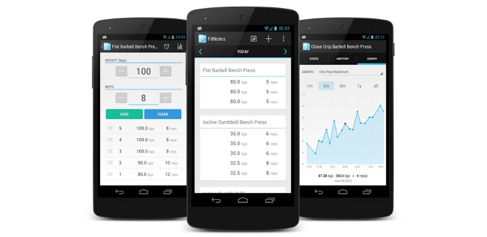 FitNotes v25.1 MOD APK Download (Utility)