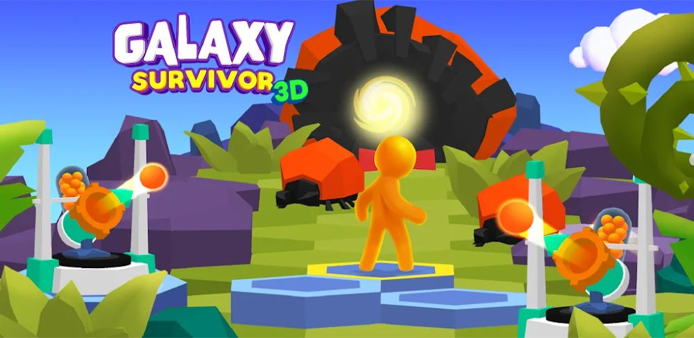 Galaxy Survivor 3D v24.7 MOD APK Download (Menu, Storage, Speed) Game