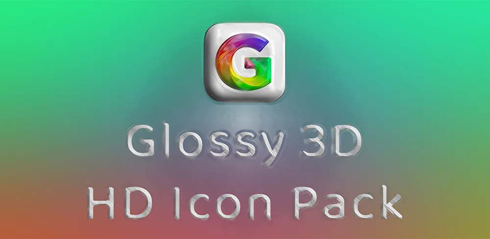 Glossy 3D Icon Pack v1.0 MOD APK Download
