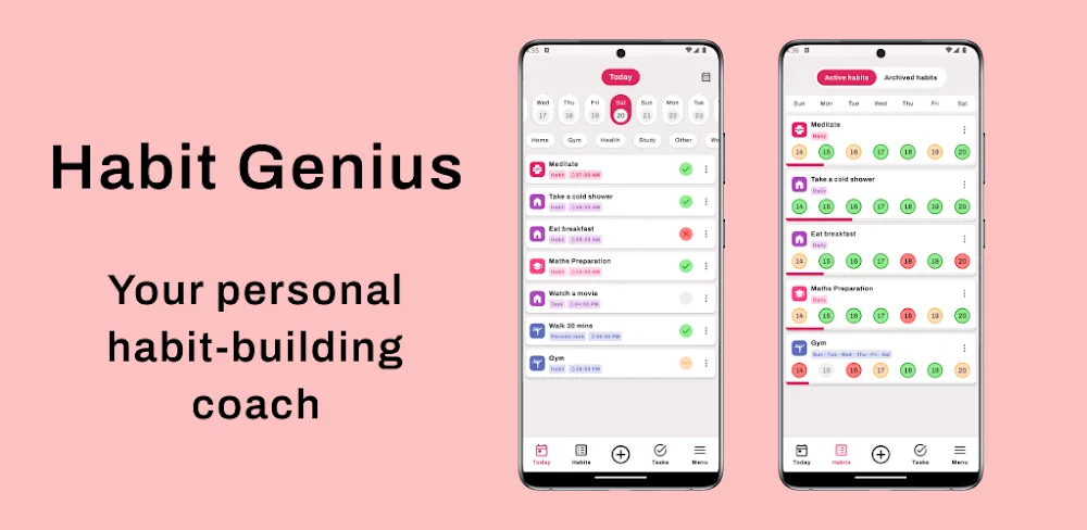 HabitGenius v3.1.4 MOD APK - Premium Unlocked Utilities App Download