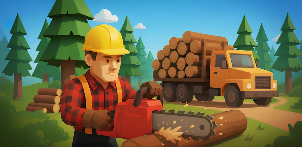 Idle Lumber Chopper Empire Inc v54.9.0 MOD APK Download (Unlimited Money)