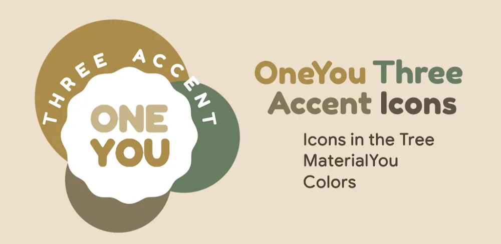 OneYou Three Accent Icons v2.9.5.Beta MOD APK Download