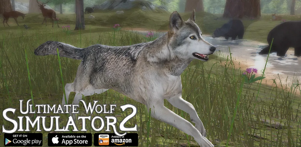 Ultimate Wolf Simulator 2 MOD APK v3.1 (Role-Playing Game) Download