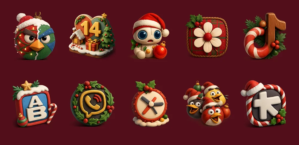 Christmas Fun Icon Pack v1.2 MOD APK Download