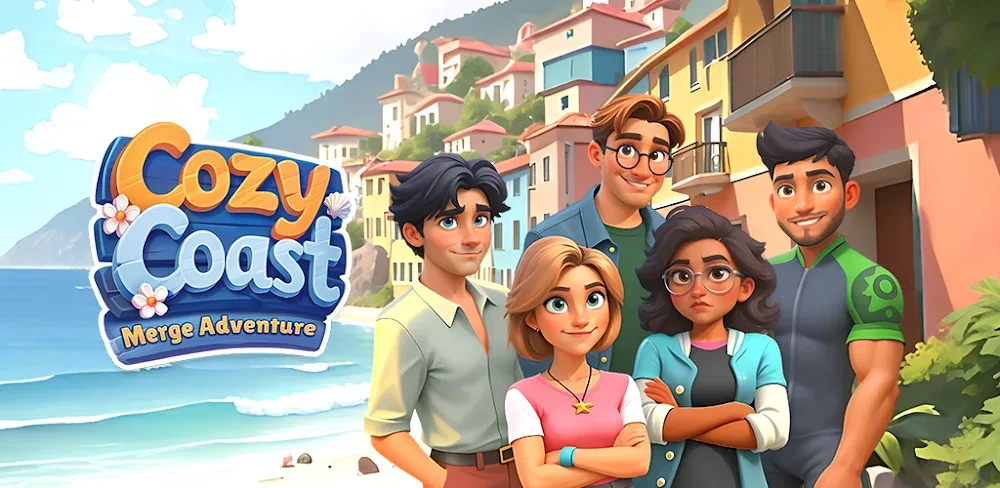 Cozy Coast Merge Adventure v1.14.26 MOD APK Speed Game Download
