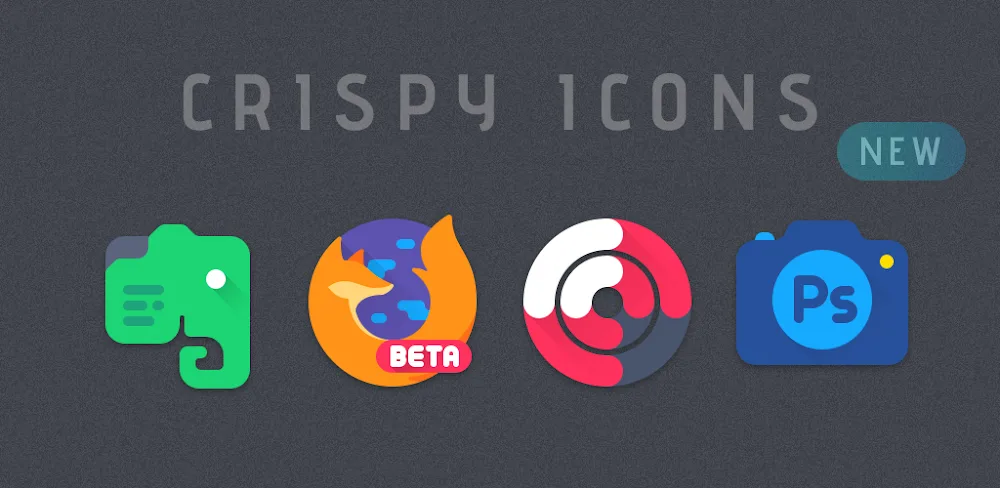 Crispy Icon Pack v4.8.0 MOD APK Download (Full Version Utilities)