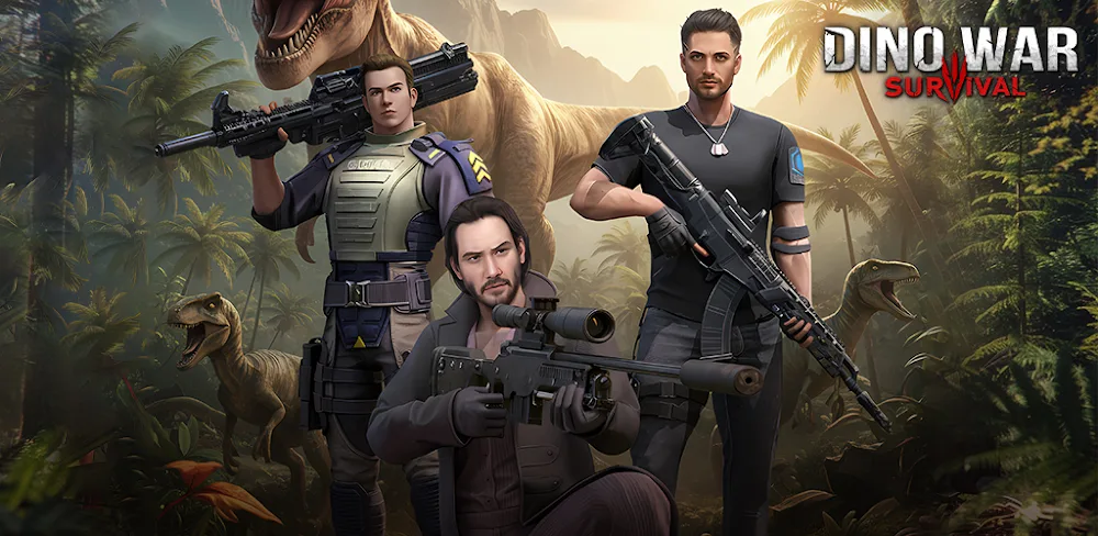 Dino War: Survival v1.3.8.84 MOD APK Game Speed Download
